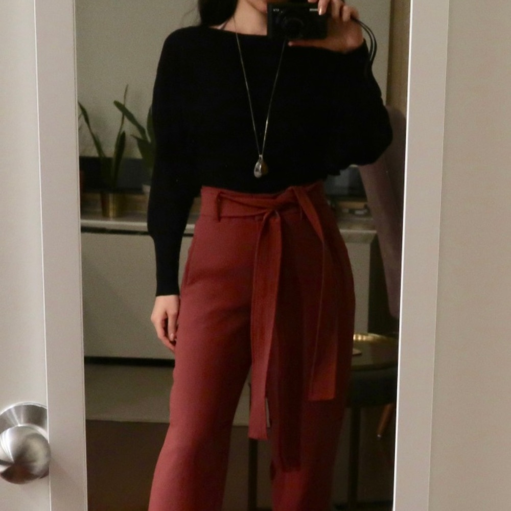 Express Dolman Sleeve Crop light Sweater (XS) - Picture 2 of 8